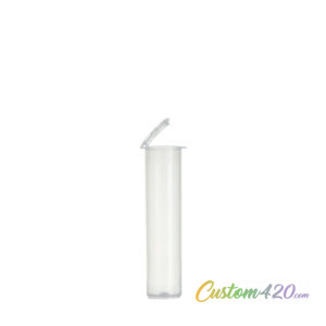 Cartridge Pop Top Tube - Clear (1000 Qty)