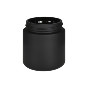 3oz V2 Glass Jar - Matte Black (120 Qty)