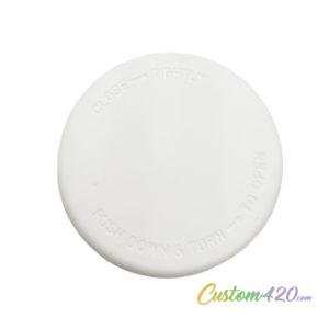 V2 White Lids (120 Qty)