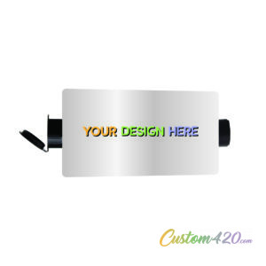 Labels- 116MM PRE ROLL POP TOP Full Wrap tapered - Foil BOPP