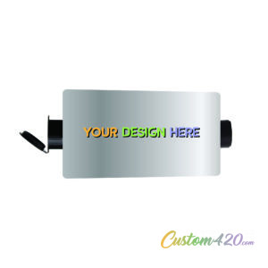 Labels- 116MM PRE ROLL POP TOP Full Wrap tapered - Foil BOPP w/ Gloss or Matte Laminate Labels