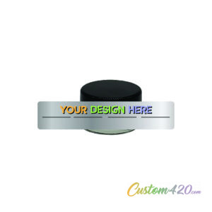 Labels- Concentrate Jar- 5ml Wrap w/ Perforation- Laminated Foil