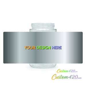 Labels- V2 5oz Jar Wrap - Foil BOPP w/ Gloss or Matte Laminate