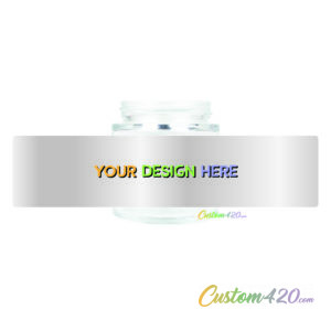 Labels- V2 3oz Jar Wrap - Foil BOPP