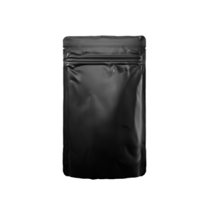 7g Mylar Bag- Opaque Black - Child Resistant (100 QTY)