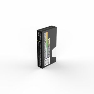 Vape Cartridge Box - Fold and Tuck with Side Window