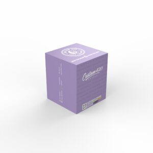 Flower Jar Box - Fold and Tuck - 3oz V2 Jar