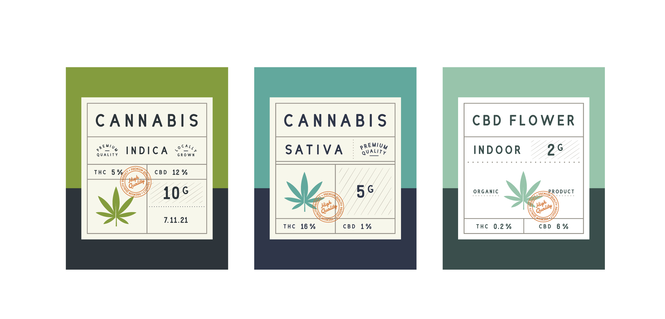 Elevate Your Brand with Custom Cannabis Label Services