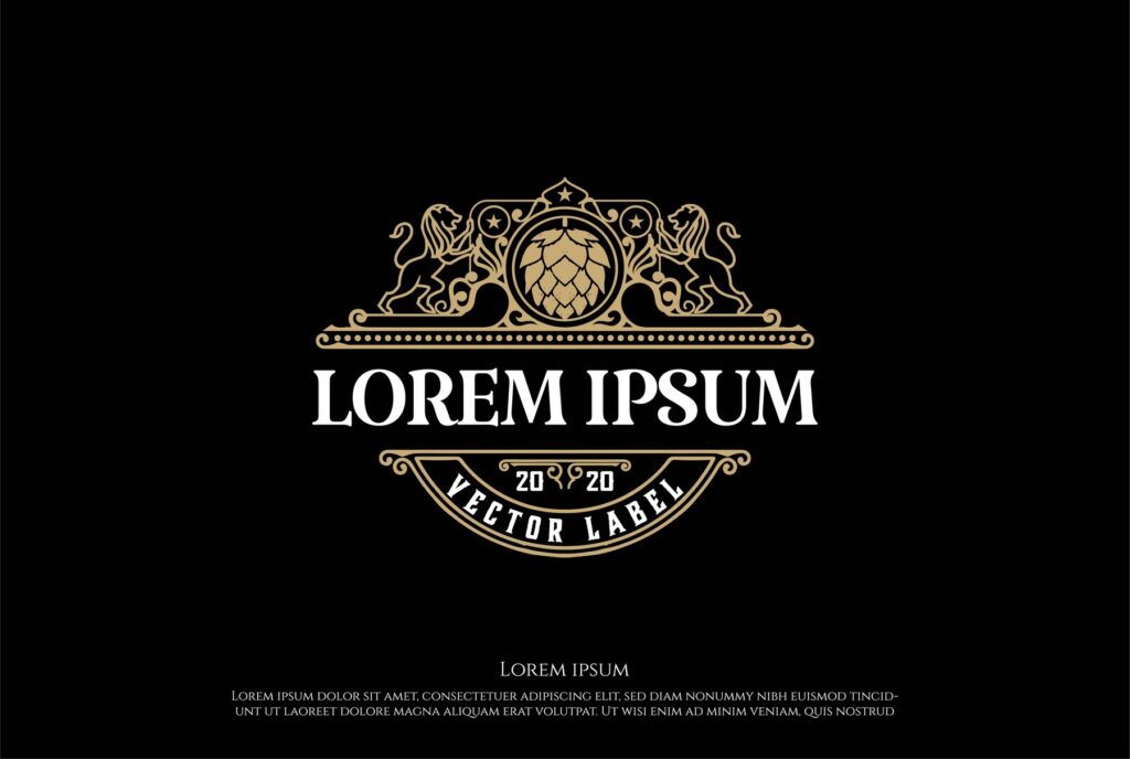 Cannabis branding concept with logo sketches.